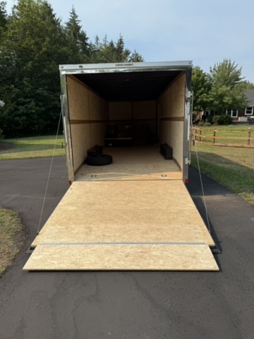 Interior looking toward rear ramp